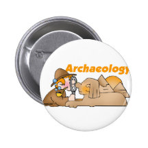 Archaeology Pinback Buttons