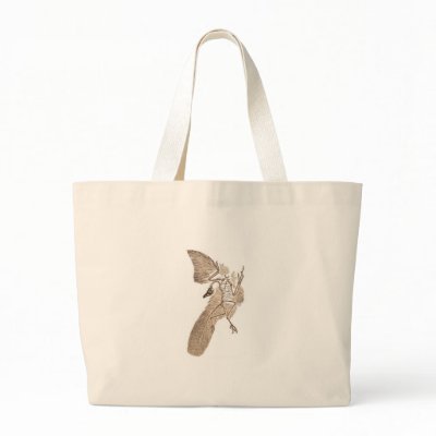 Archaeopteryx Tote Bag by Ravendance