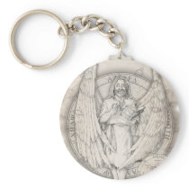 Archangel Azrael Keychain