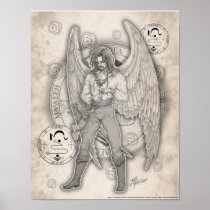Archangel Jophiel Print