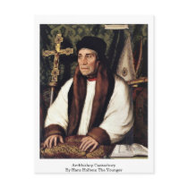Archbishop Canterbury By Hans Holbein The Younger Post Cards