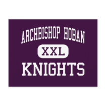 Archbishop Hoban - Knights - High - Akron Ohio Postcard