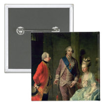 Archduke Maximilian Franz visiting Marie Buttons