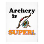 archery is super personalized invitation
