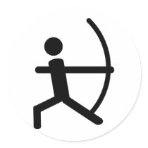 archery sticker