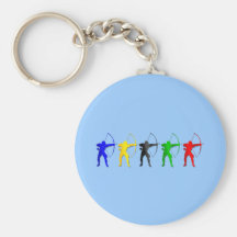 Archery Summer Games   Archer Sports Key Chain