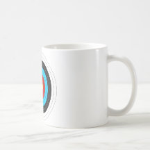 Archery Target Coffee Mugs
