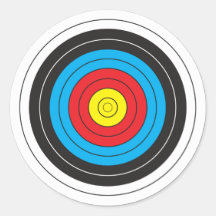 Archery Target Sticker