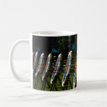 Archery targets near Brentwood, Essex, U.K. Coffee Mug