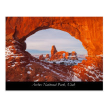 Arches National Park, Utah Post Card