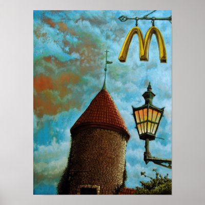Arches Over Estonia Poster by CorriganClay