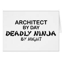 Architect Deadly Ninja by Night Card