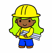 Architect Girl 1 Cut Out