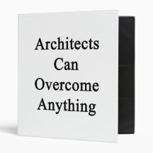Architects Can Overcome Anything Binder