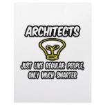Architects...Regular People, Only Smarter Customized Letterhead