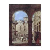 Architectural Capriccio, c.1770 Postcard