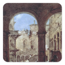 Architectural Capriccio, c.1770 Stickers