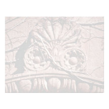 Architectural detail personalized letterhead
