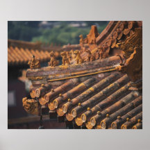 Architectural details in the Forbidden City, Posters