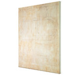 Architectural Drawing Gallery Wrapped Canvas