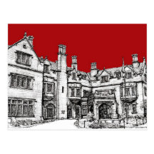 Architectural drawing postcards
