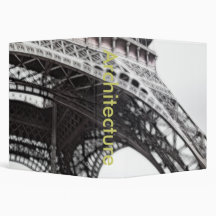 ARCHITECTURE 3 RING BINDER