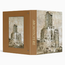 ARCHITECTURE 3 RING BINDER