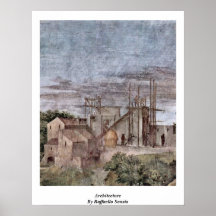 Architecture By Raffaello Sanzio Print