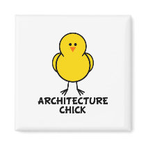 Architecture Chick Magnet