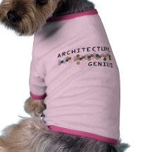 Architecture Genius Dog Shirt