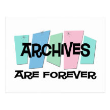 Archives Are Forever Postcard