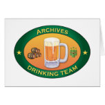 Archives Drinking Team Card