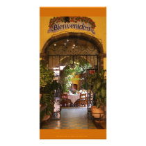 Archway To Courtyard in Mexico Picture Card