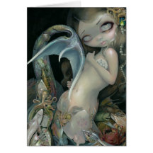 "Arcimboldo Mermaid" Greeting Card