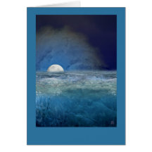 Arctic Dreaming, single frame Greeting Cards