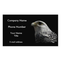 Arctic Gyrfalcon Business Card