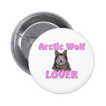 Arctic Wolf Lover Pins