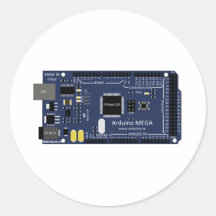Arduino Mega Round Sticker
