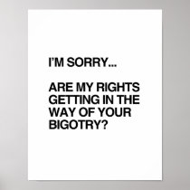 ARE MY RIGHTS GETTING IN THE WAY PRINT