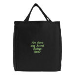Are there any Astral Beings here?- embroidered bag embroidered bags