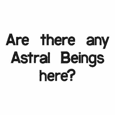 Are there any Astral Beings here? Polo shirt by artdebogallery