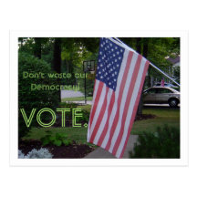 Are you a legal citizen?  VOTE! Postcard