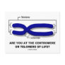 Are You At The Centromere Or Telomere Of Life?