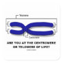 Are You At The Centromere Or Telomere Of Life?