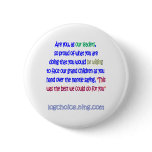 Are you proud? buttons