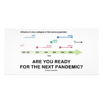 Are You Ready For The Next Pandemic? Custom Photo Card