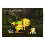 Are you the Easter Bunny, greeting card, with chic