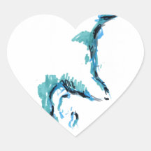 Are you thinking about me heart sticker