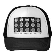 Area 25 made me do it. mesh hats