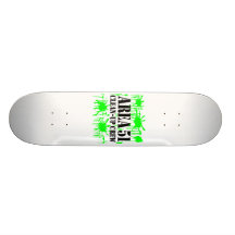 Area 51 Clean-Up Crew Skate Deck